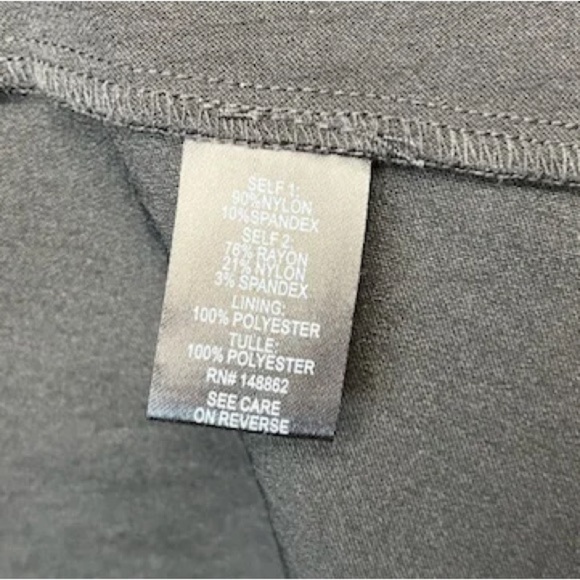 Torrid Black Mesh Insert Swing Dress - New - Size 14 - Picture 7 of 7